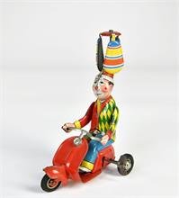 NBN, Clown auf Scooter