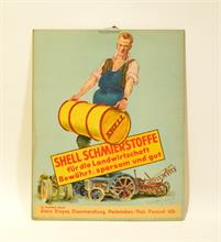 Shell, Werbepappe von 1931