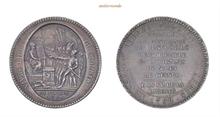 Frankreich Bourbonen, Constitution, 1791-1792, Bronzemedaille de confiance zu 5 Sols, 1792