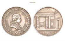 Italien, Vatikan, Gregor XVI., 1831-1846, Silbermedaille , 1839