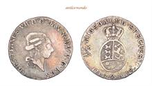Norwegen , Christian VII., 1766-1808, 1/3 Taler, 1798