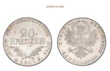Habsburg, Franz II. (I.), 1792-1806-1835, 20 Kreuzer, 1809