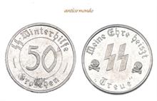 Österreich Drittes Reich, Alu Spendenmarke zu 50 Groschen, o.J