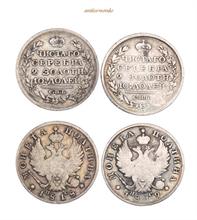 Russland, Alexander I., 1801-1825, 1/2 Rubel, 1818, 1819