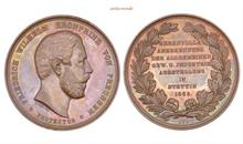 Brandenburg Preussen, Wilhelm I., 1861-1888, Bronzemedaille, 1865
