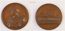 Brandenburg Preussen, Wilhelm II., 1888-1918, Bronzemedaille, 1894