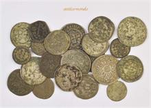 Regensburg, Lot von diversen unterschiedlichen Kleinmünzen des 17. und 18. Jhd..