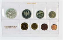 Bundesrepublik, Kursmünzensatz , 1965 F