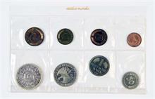 Bundesrepublik, Kursmünzensatz, 1966 F