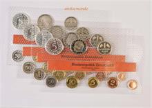 Bundesrepublik, Kursmünzensatz, 1971 D,F,G,J