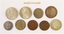 Lot von habsburger Münzen des 17-19. Jahrhunderts, vom Kreuzer bis zum Florin