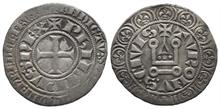 Frankreich, Philipp III., 1270-1285, Turnose (Gros tournois), o.J.