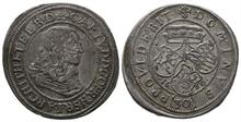 Pfalz-Simmern, Karl Ludwig, 148-1680, 30 Kreuzer, 1660, Noss vgl 313 f