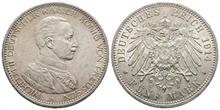 Kaiserreich, Preussen, Wilhelm II., 1888-1918, 5 Mark, 1914, J. 114