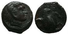 Sicilia, AE-Tetras, ca. 400 v. Chr.