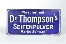 Emailleschild "Dr. Thompson's"