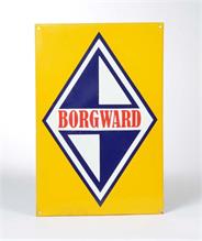 Emailleschild "Borgward"