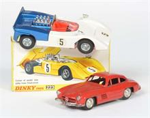 Dinky Toys/Märklin, McLaren 223, Mercedes SL 300
