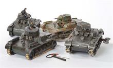 3x Gama, 1x Gescha: 4 Panzer VK