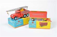 Corgi Toys, Chipperfield Circus Kranwagen + Tieranhänger