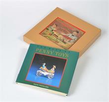 David Pressland, 2 Bücher "Penny Toys" + "Blechspielzeug d. Welt"
