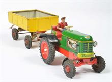 Arnold, Traktor mit Anhänger