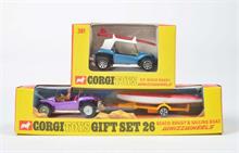 Corgi Toys, Gift Set 26 + Beach Buggy Nr. 381