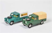 Corgi Toys, 2x Land Rover 109