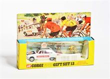 Corgi Toys, Geschenkset No 13 "Tour de France" Renault R 16