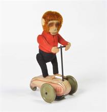 Schuco, Schwungradrenner mit Affe