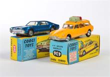 Corgi Toys, Citroen Safari Nr. 436 + Oldsmobile Toronado Nr. 264