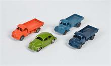 Dinky Toys, VW + 3 LKW