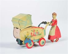 Haji,  Frau mit Kinderwagen