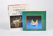 2 Bücher "Carriages, Cars and Cycles" + "The Book of Pennytoys"