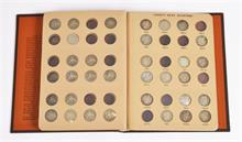Vereinigte Staaten von Amerika, Sammlung von 45 "Liberty Head Quarters" aus der Zeit von 1892-1916