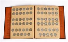 Vereinigte Staaten von Amerika, Sammlung von allen 192 "Jefferson Nickels" aus der Zeit von 1938-2005