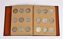 Vereinigte Staaten von Amerika, Sammlung von 22 "American Eagle Silver Dollars" aus der Zeit von 1986-2006