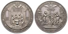 Schlesien Breslau, Silbermedaille o. J. (17. Jahrhundert)