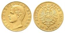 Bayern, Otto II. 1886-1913, 10 Mark 1888