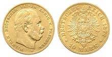 Preussen, Wilhelm I. 1861-1888, 10 Mark 1877 A