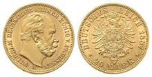 Preussen, Wilhelm I. 1861-1888, 10 Mark 1887 A