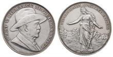 Medaillen, Otto von Bismarck 1815-1898, Silbermedaille 1895
