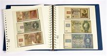 Deutsche Demokratische Republik, Sammlung Banknoten in einem Album