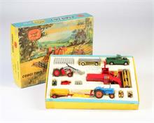 Corgi Toys, GS 22 Großes Agricult Set mit Mähdrescher (sehr selten)
