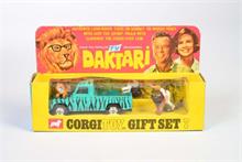 Corgi Toys, Daktari Set mit geformten Felgen