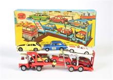 Corgi Toys, Autotransporter Set mit # 177 Mini GS 41
