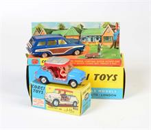 Corgi Toys, Fiat Jolly mit Sonnendach + Ford Cortina Golf Set