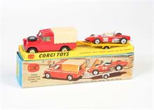 Corgi Toys, Land Rover + Ferrari Racing Set