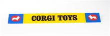 Corgi Toys, Plastikschild