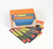 Corgi Toys, Katalogbox (engl.) mit 24 neuen Katalogen